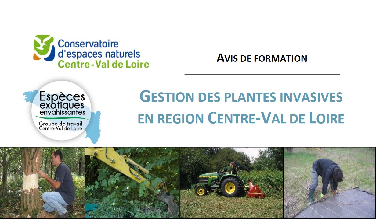 Gestion des plantes invasives en Région Centre Val de Loire